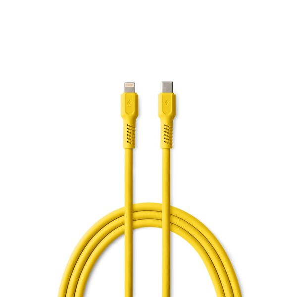 COLORUM cable USB-A - USB-C 1,8m 3A CK60-AC-05 xYellow 5907457718548