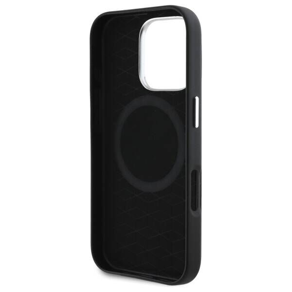 Original Case IPHONE 16 PRO MAX BMW Hardcase M Smooth Full Wrapped Metal MagSafe (BMHMP16X23PMWK) black 3666339324599