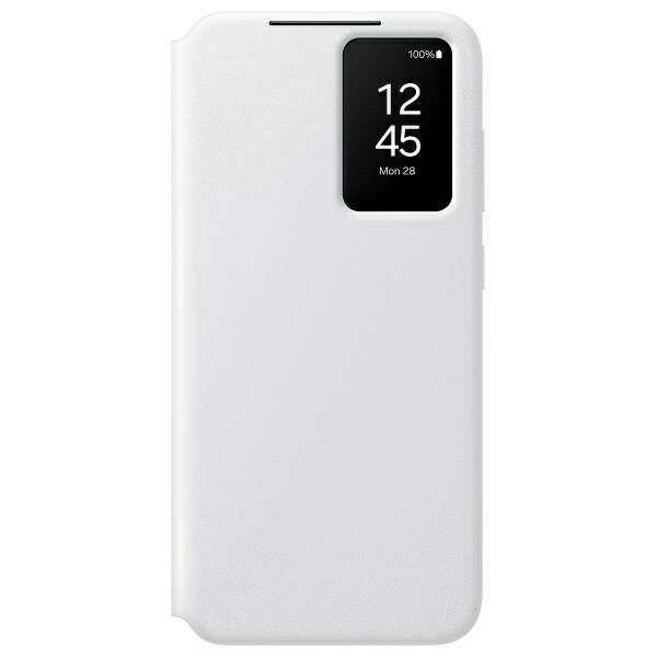 Original Case SAMSUNG GALAXY S24 FE Smart View Wallet Case (EF-ZS721CWEGWW) white 8806095768410
