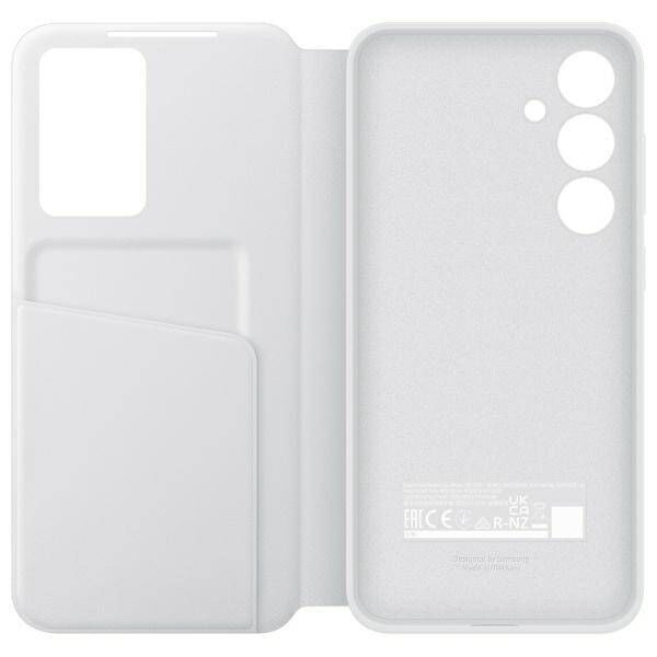 Original Case SAMSUNG GALAXY S24 FE Smart View Wallet Case (EF-ZS721CWEGWW) white 8806095768410