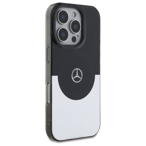Original Case IPHONE 16 PRO MAX Mercedes Hardcase Double Layer BiColor MagSafe (MEHMP16X23HBIGK) black 3666339326432