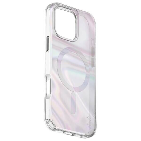 Case IPHONE 16 UNIQ Coehl Savon Magnetic Charging Bubble Prism transparent 8886463690468
