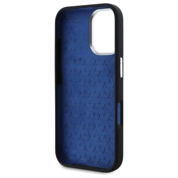Original Case IPHONE 16 Mercedes Hardcase Silicone Tonal Logo MagSafe (MEHMP16S23SUTTK) black 3666339326883