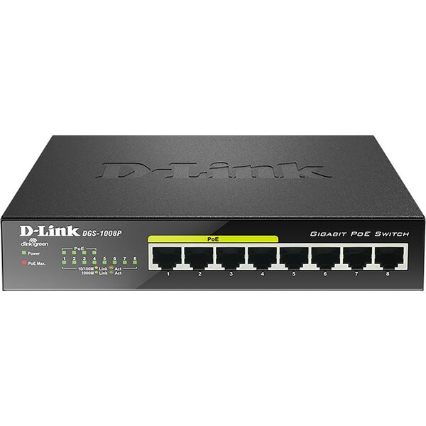 Switch D-Link DGS-1008P