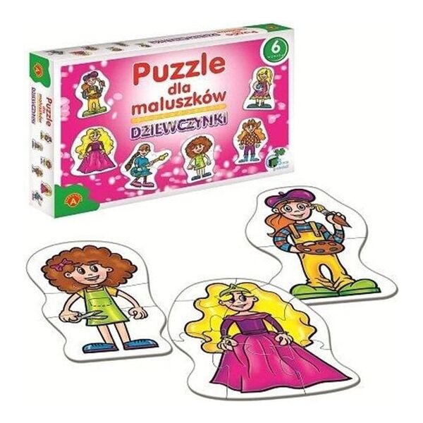 Alexander ALEXANDER Puzzle dla Maluszków Dziewczyn - 0540
