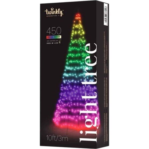 Twinkly Twinkly Choinka iluminacja 450 LED 3 M RGB+W - BT WIFI