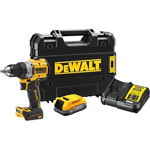 Wiertarko-wkrętarka Dewalt DCD800E1T 18 V 1 x akumulator 1.7 Ah