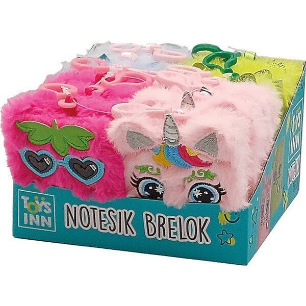 Stnux Notesik brelok display mix 12 sztuk