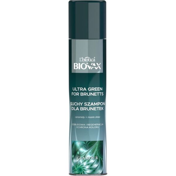 LBIOTICA / BIOVAX L`BIOTICA BIOVAX Glamour Dry Shampoo για μελαχρινές - Ultra Green 13823552 5900116089225