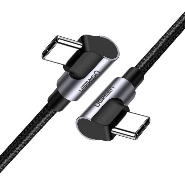 Kabel USB Ugreen USB-C - USB-C 1 m Szary (63800)