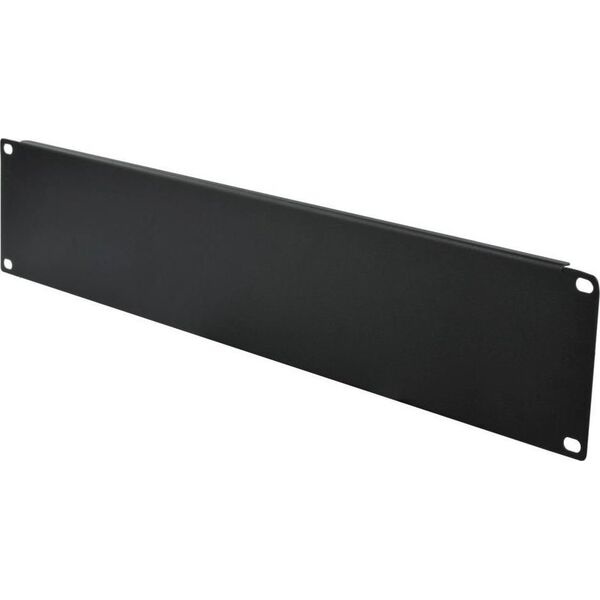 Techly Panel maskujący 2U do szaf rack 19" Czarny (I-CASE BLANK-2-BK)