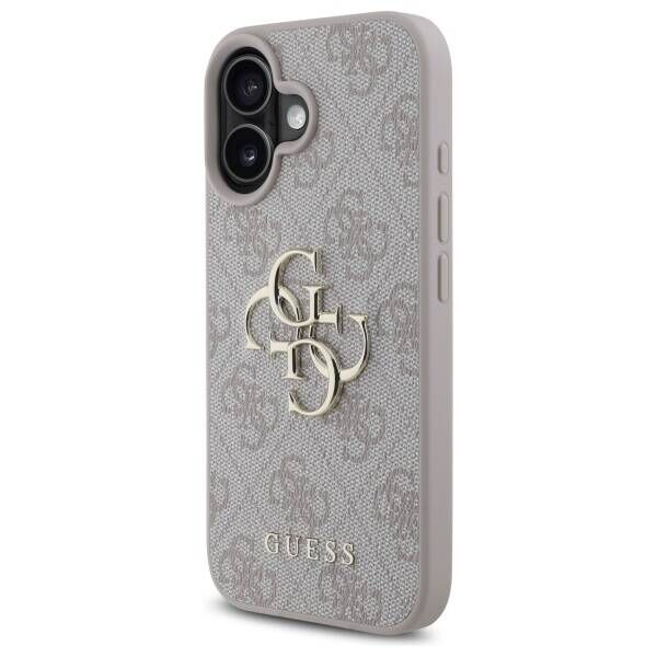 Guess case for iPhone 16 Plus 6,7&quot; GUHCP16M4GMGPI 4G Big Logo pink 3666339327651