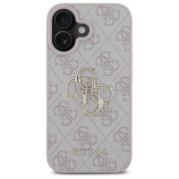 Guess case for iPhone 16 Plus 6,7&quot; GUHCP16M4GMGPI 4G Big Logo pink 3666339327651