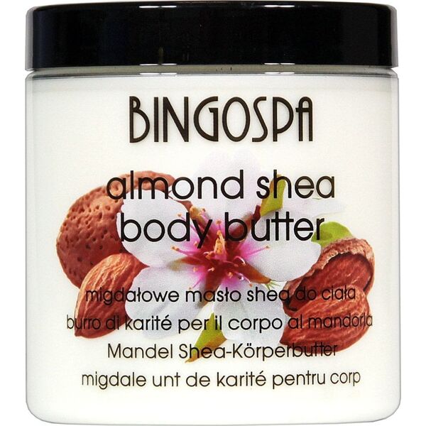 Βούτυρο σώματος καριτέ αμυγδάλου BingoSpa 250 γρ 13890085 5901842004438