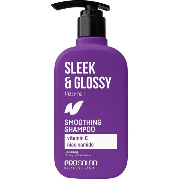 Chantal PROSALON Sleek & Glossy Wygładzający szampon do włosów 375 ml