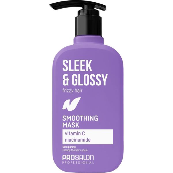 Chantal PROSALON Sleek&Glossy Wygładzająca maska do włosów 375 ml