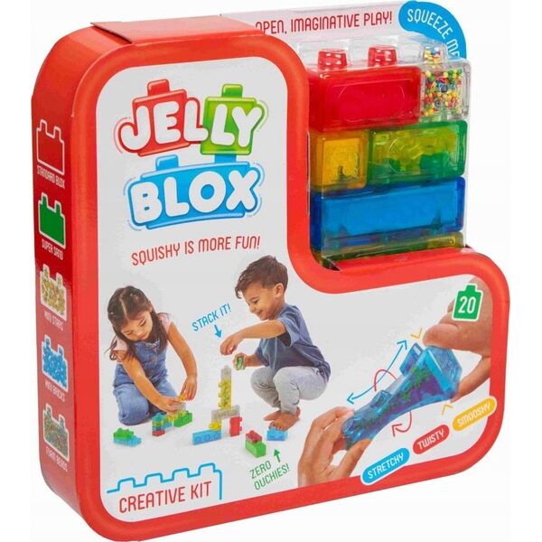Goliath GOLIATH Miękkie klocki Kreatywnyy zestaw Creative Kit Jelly Blox 316928