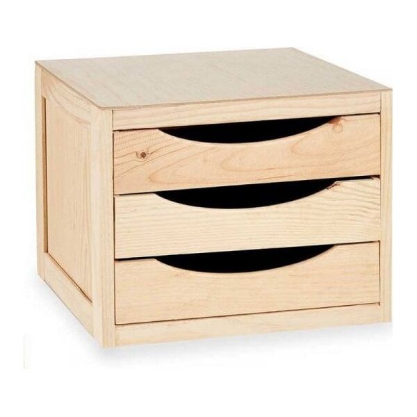 Kipit Komoda drewno sosnowe (30 x 29 x 39 cm)