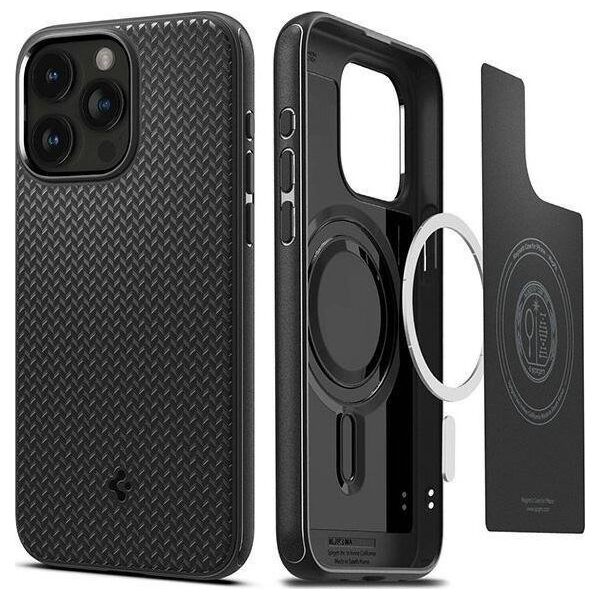 Spigen Spigen Mag Armor iPhone 15 Pro Max 6.7" MagSafe czarny/matte black ACS06597