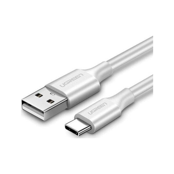 Kabel USB Ugreen USB-A - USB-C 1.5 m Biały (60122)