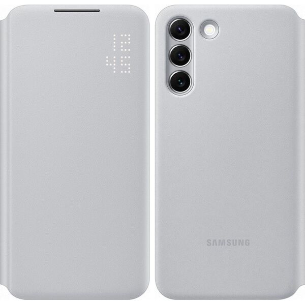 Samsung Samsung EF-NS906PJEGEE Smart LED View Cover Galaxy S22+ Light Gray