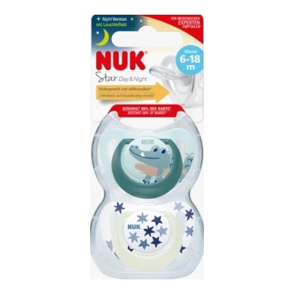 NUK NUK SMOCZEK USP 2EL 6-18M D&N CROCO 10176290 1/6