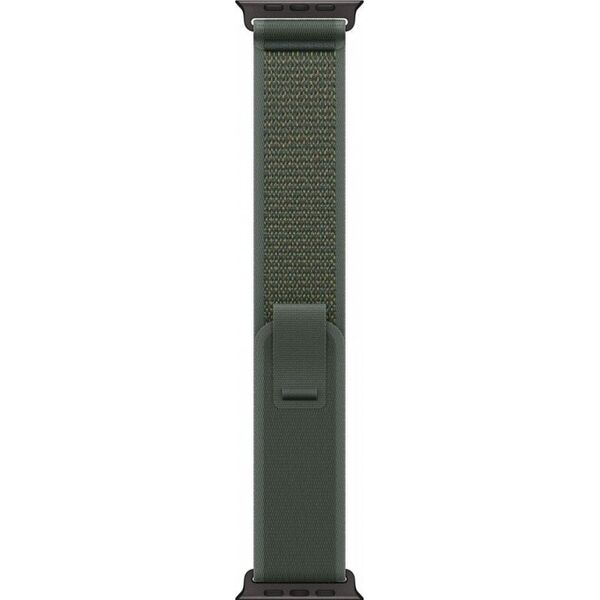 Apple Opaska Trail w kolorze zielonym do koperty 49 mm - rozmiar M/L - elementy z tytanu w kolorze czarnym