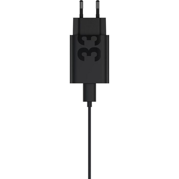 Ładowarka Motorola Motorola TurboPower Wall Charger 33W USB-C, 1m C-C cable, Black