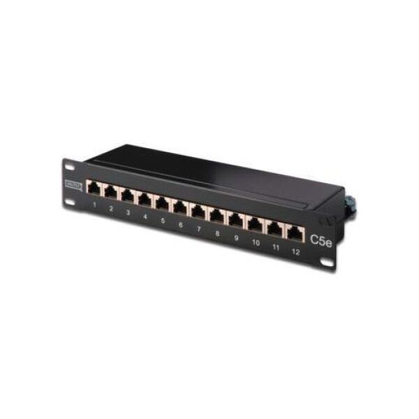 Digitus Patch panel 10" 1U 12x Rj-45 Kat.5e LSA (DN-91512S)