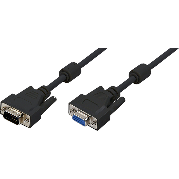 Kabel LogiLink D-Sub (VGA) - D-Sub (VGA) 10m czarny (CV0019)