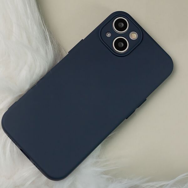Silicon case for Motorola Moto G35 dark blue 5906961917447