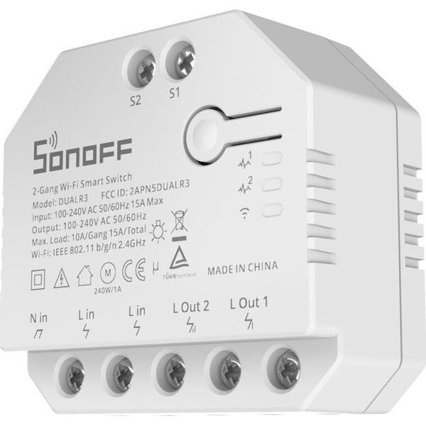 Sonoff Inteligentny Przełącznik Wifi Sonoff Dual R3 Sonoff