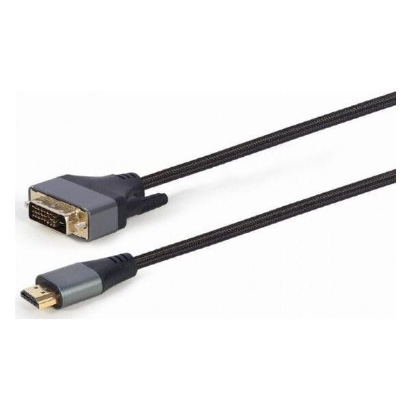 Kabel Gembird HDMI - DVI-D 1.8m czarny (CC-HDMI-DVI-4K-6)