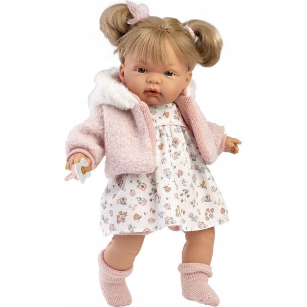Llorens Llorens 13856 κούκλα Joelle 38 cm με απαλή κοιλιά 13680461 8426265138562