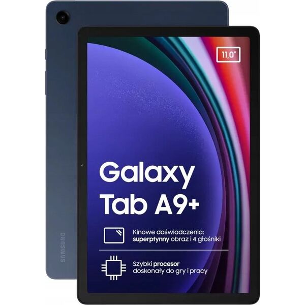 Tablet Samsung Galaxy Tab A9+ 11" 64 GB 5G Granatowy (SM-X216BDBAEUE)