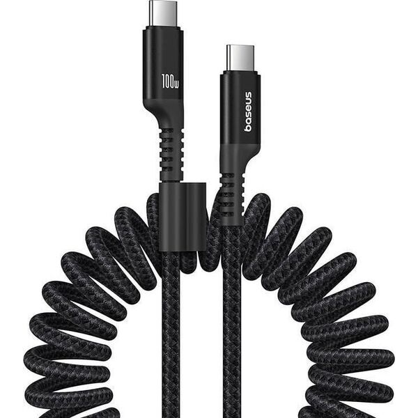 Kabel USB Baseus USB-C - USB-C 1 m Srebrny (P10320203111-00)