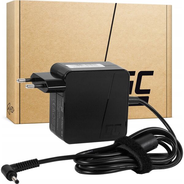 Zasilacz do laptopa Green Cell GREEN CELL ZASILACZ AD41PV2 DO ASUS F553 R540 X553 UX303L 19V 3.42A 65W