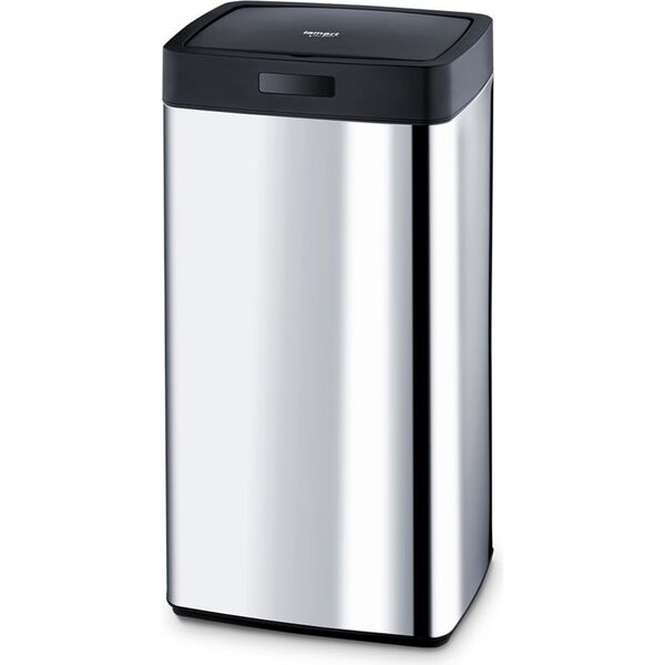 Kosz na śmieci Lamart Sensor bezdotykowy 45L stal nierdzewna (LT8044)