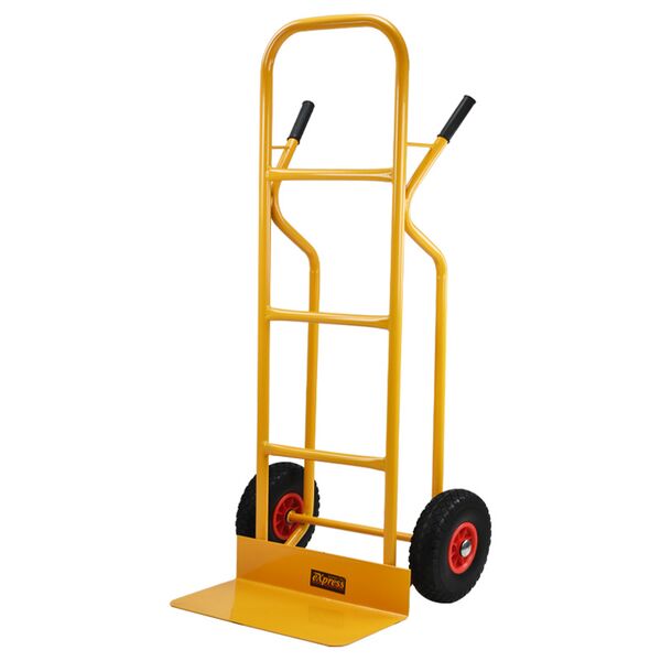 EXPRESS ΚΑΡΟΤΣΙ ΜΕΤΑΦΟΡΑΣ 250 KG - ΤΡΟΧΟΙ PU FOAM Φ 250 mm 631407 έως 12 άτοκες δόσεις