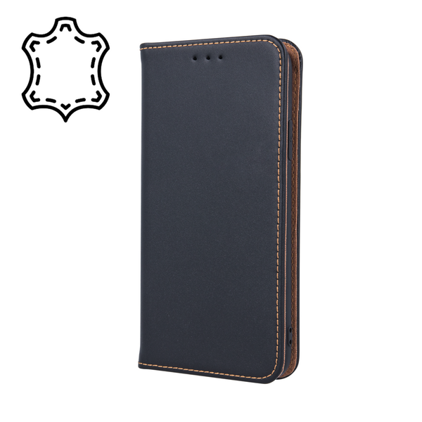 Genuine Leather Smart Pro for Samsung Galaxy S24 FE black 5906961933812