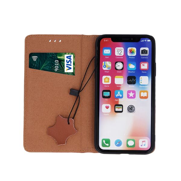 Genuine Leather Smart Pro for Xiaomi Redmi 14C 4G brown 5906961925381
