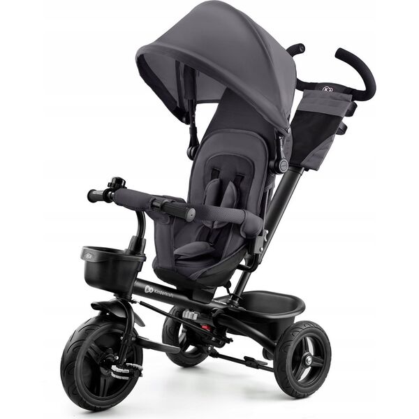 KinderKraft KINDERKRAFT ROWEREK TRÓJKOŁOWY AVEO MALACHITE GREY