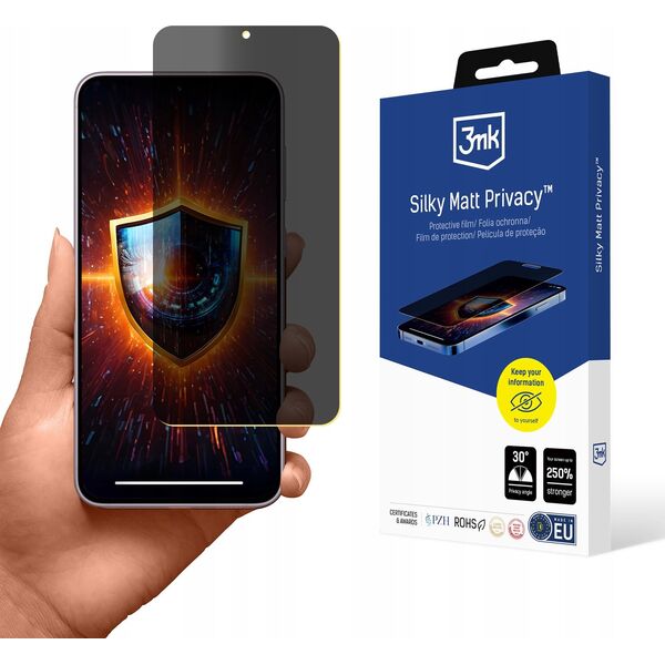 3MK Samsung Galaxy S24+ - 3mk Silky Matt Privacy