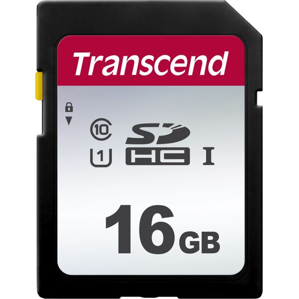 Karta Transcend 300S SDHC 16 GB Class 10 UHS-I/U1  (TS16GSDC300S)