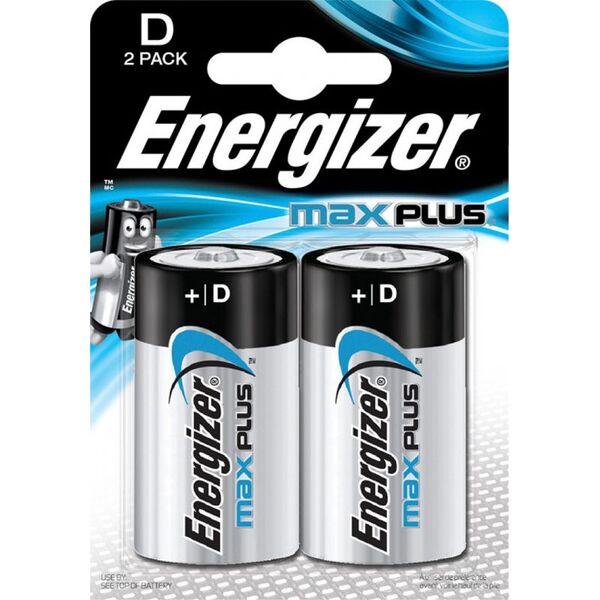 Energizer Bateria Max Plus LR20 2 szt.