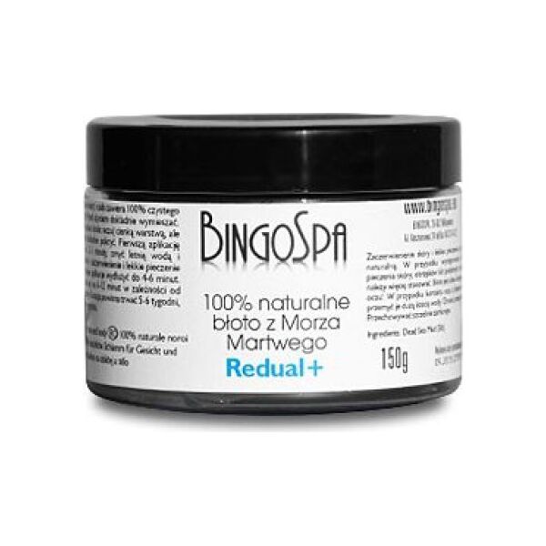 BingoSpa Maska błotna do twarzy i ciała - Redual+ 150g