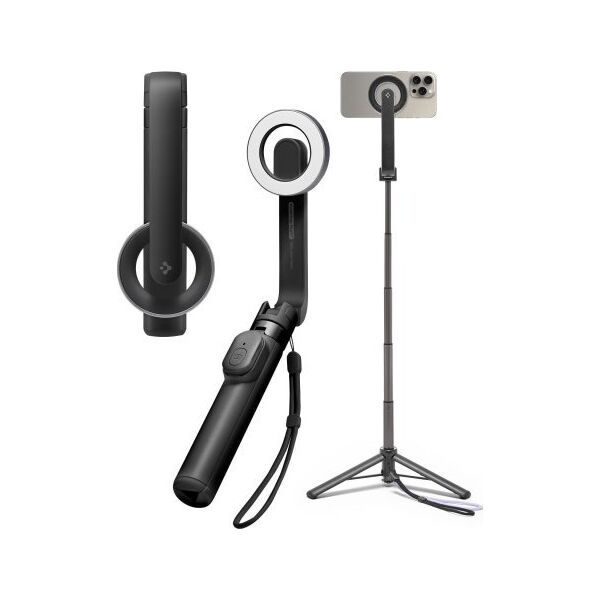 Selfie stick Spigen SPIGEN S571W MAGSAFE BLUETOOTH SELFIE STICK TRIPOD BLACK