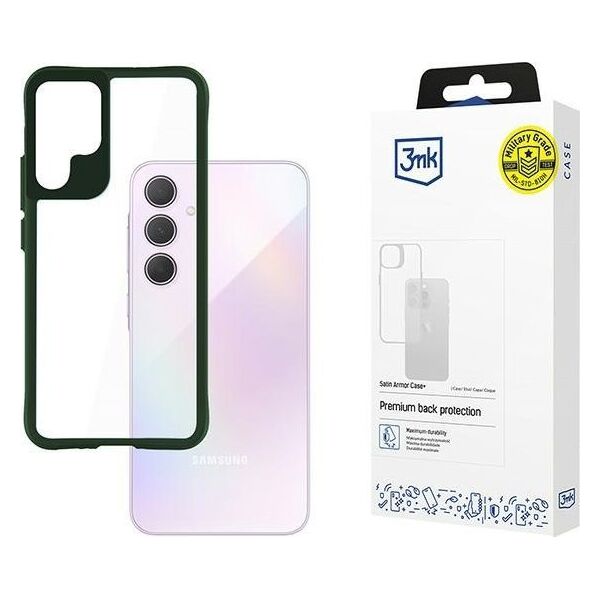 3MK Samsung Galaxy A35 5G - 3mk Satin Armor Case+ Green