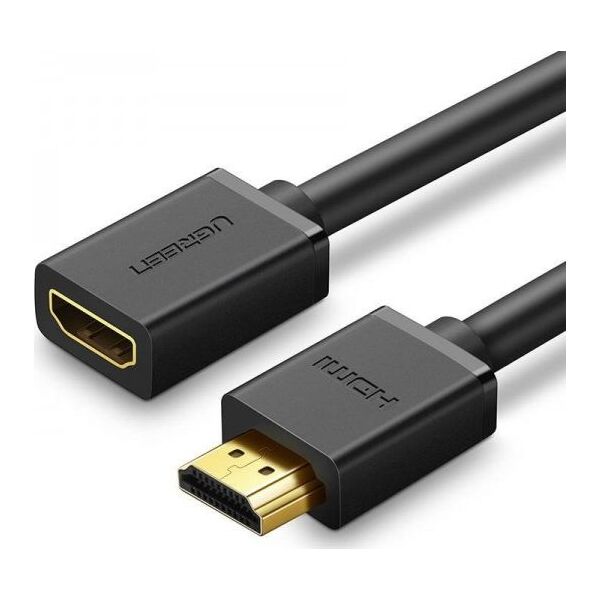 Kabel Ugreen HDMI - HDMI 0.5m czarny (UGR358BLK)