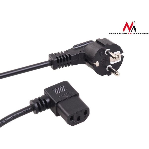 Kabel zasilający Maclean MCTV-803 3-pin 3m wtyk EU